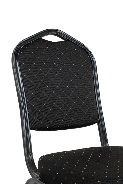 Krzesło bankietowe / konferencyjne HERON czarne