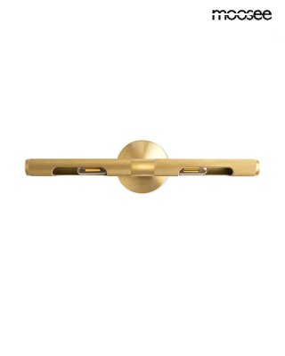 MOOSEE lampa ścienna CRUDO złota