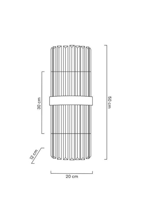 Moosee MOOSEE lampa ścienna MILAGRO chrom