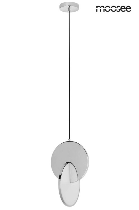 Moosee MOOSEE lampa wisząca DISCO srebrna
