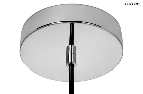 Moosee MOOSEE lampa wisząca DISCO srebrna