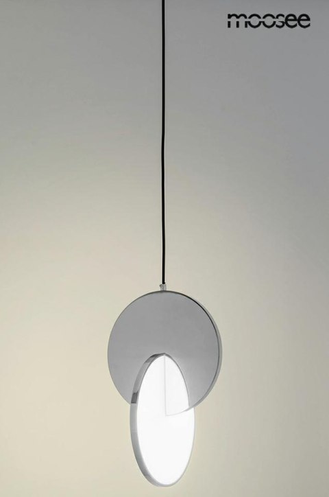 Moosee MOOSEE lampa wisząca DISCO srebrna