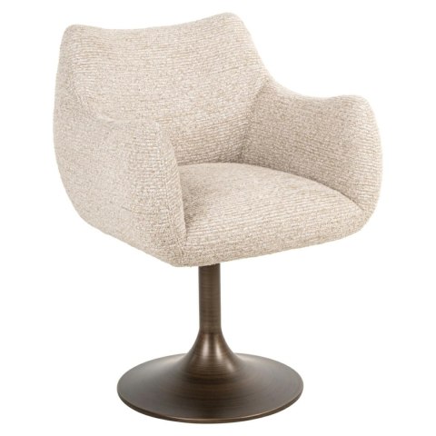 Richmond Interiors RICHMOND krzesło obrotowe ALDO beżowe