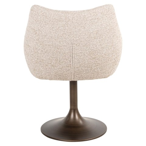 Richmond Interiors RICHMOND krzesło obrotowe ALDO beżowe