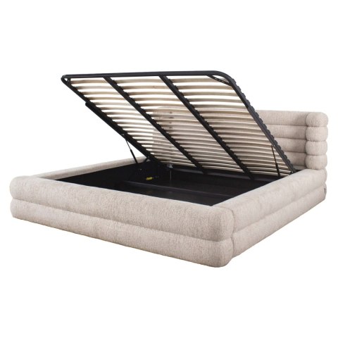 Richmond Interiors RICHMOND łóżko OBIDIS 180x210 beżowe