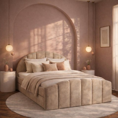 Richmond Interiors RICHMOND łóżko PIXIE DUO 120x200 beżowe