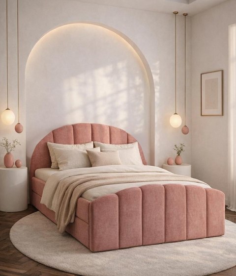 Richmond Interiors RICHMOND łóżko PIXIE DUO 120x200 różowe