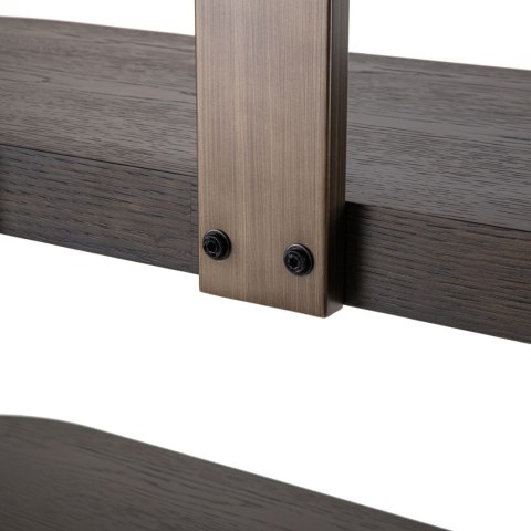 Richmond Interiors RICHMOND regał ELLINGTON brązowy