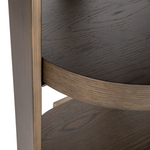 Richmond Interiors RICHMOND regał ELLINGTON brązowy