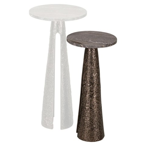 Richmond Interiors RICHMOND stolik ELDORA 25 brązowy