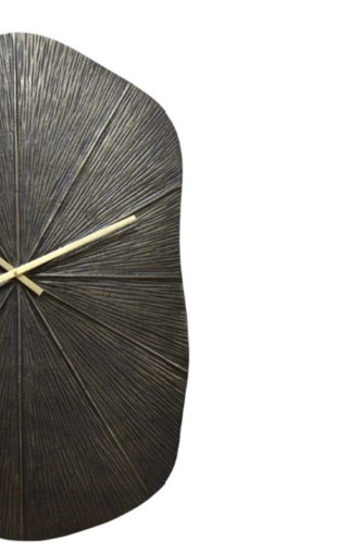 Richmond Interiors RICHMOND zegar LIVINE brązowy