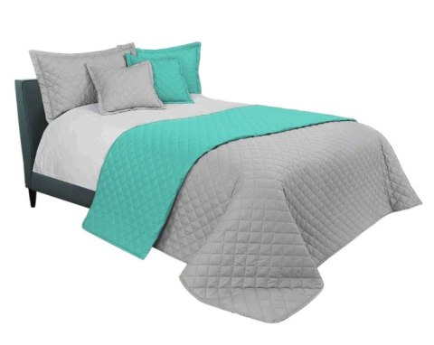 NARZUTA INEZ L.GREY & MINT 2.20*2.40