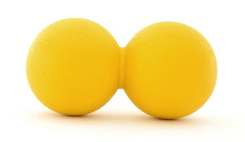 PIŁKA DO MASAŻU PODWÓJNA YELLOW
