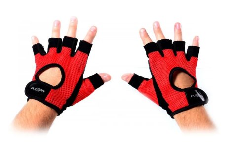 RĘKAWICZKI RED/BLACK XXL