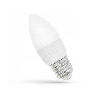 ŻARÓWKA LED ŚWIECOWA E-27 6W 230V WW WOJ+13061