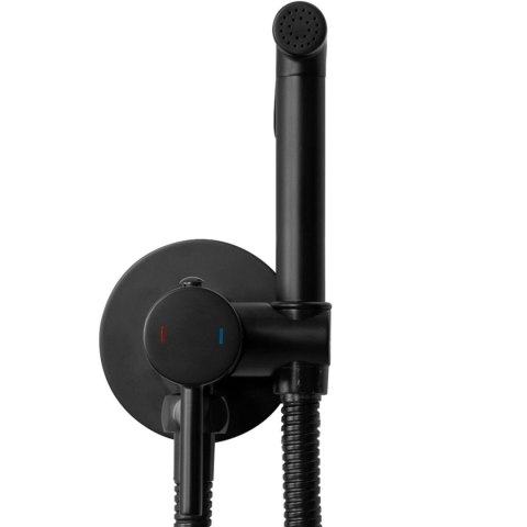 BATERIA BIDETOWA PODTYNKOWA LOOP LUNGO CZARNA