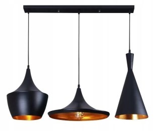 LAMPA COSTA SET BLACK APP083-3CP