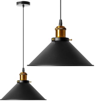 LAMPA PORTO BLACK APP016-1CP