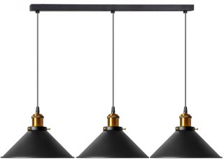 LAMPA PORTO BLACK APP017-3CP