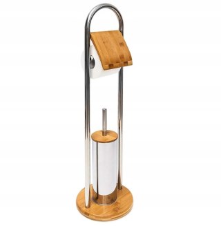 REA STOJAK WC CHROM BAMBUSOWY 390228