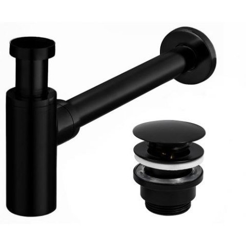 SYFON KLIK-KLAK UNIWERSALNY CZARNY