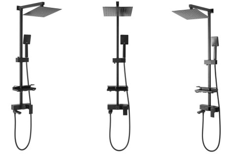 ZESTAW NATRYSKOWY JACK CZARNY