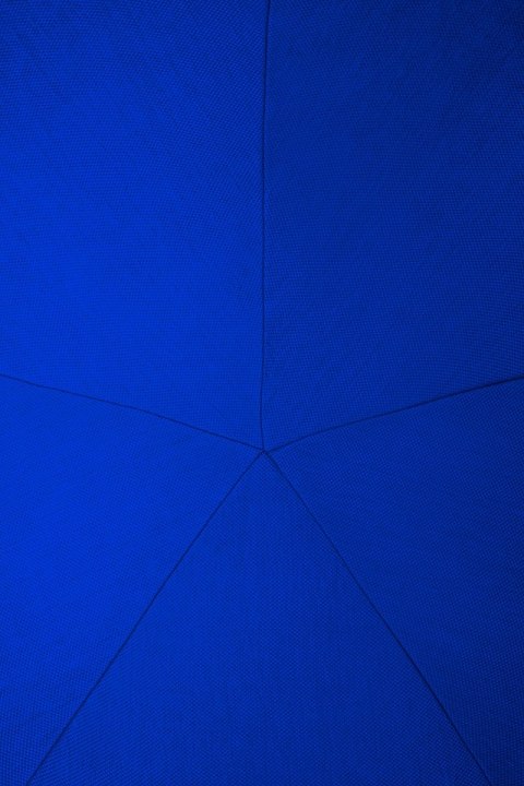 Fotel BALL BLACK niebieski - włókno szklane, metal