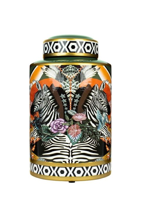 Kare Design KARE słoik dekoracyjny ZEBRA DUO 30cm
