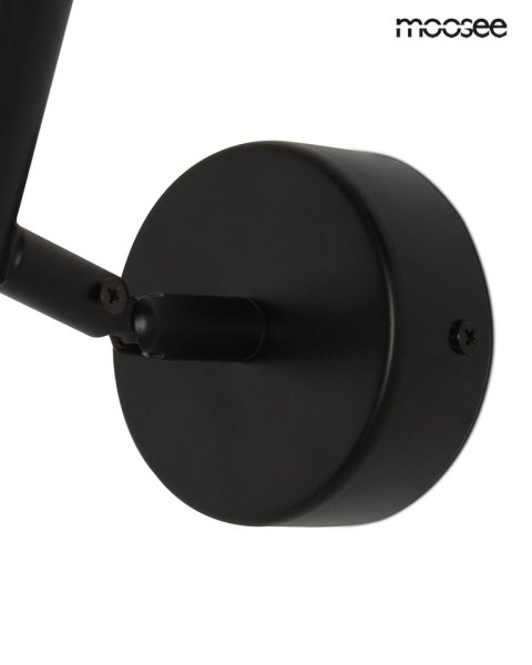 MOOSEE lampa ścienna PRISMA czarna
