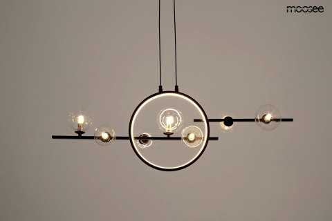 MOOSEE lampa wisząca ALURE LINE TWIN 90 czarna