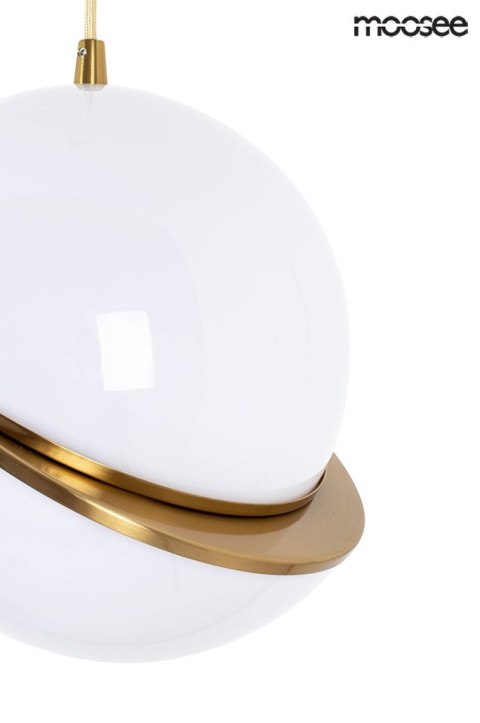 Moosee MOOSEE lampa wisząca GLOBE 20 złota