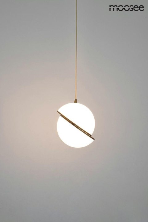Moosee MOOSEE lampa wisząca GLOBE 20 złota