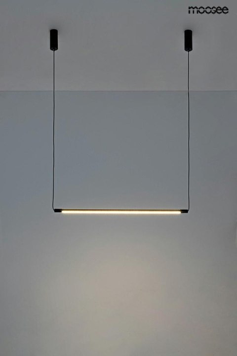Moosee MOOSEE lampa wisząca OMBRE LEVEL 80 czarna