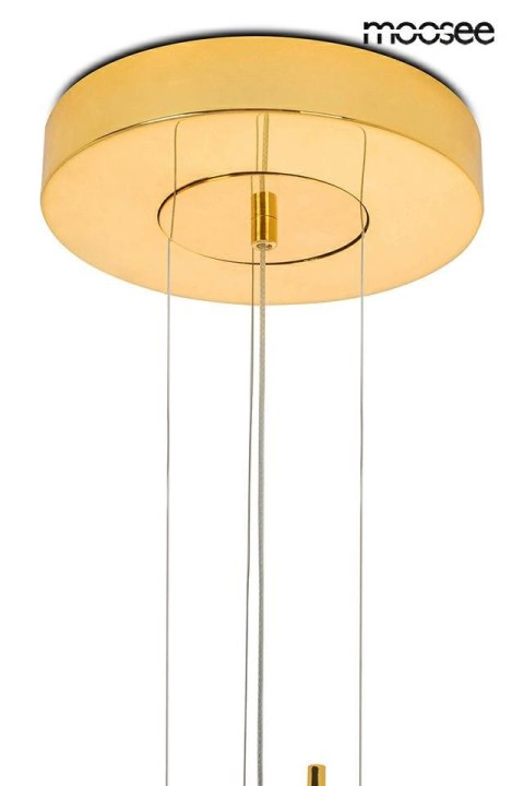 Moosee MOOSEE lampa wisząca PARROT 68 złota