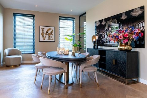 RICHMOND komoda BLACKBONE BRASS