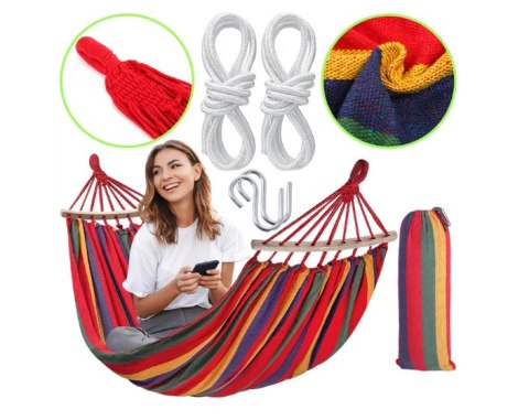 HAMAK 400257 1-OSOBOWY Z POPRZECZKĄ RED