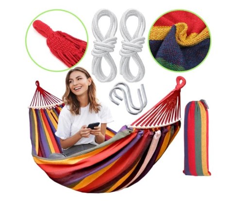 HAMAK 400257 1-OSOBOWY Z POPRZECZKĄ YELLOW