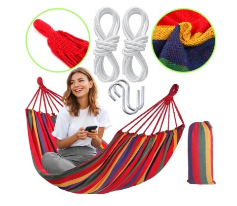 HAMAK 480142B 1-OSOBOWY RED