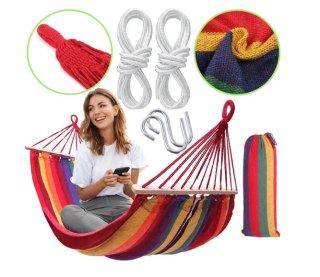 HAMAK 480145A 2-OSOBOWY Z POPRZECZKĄ YELLOW