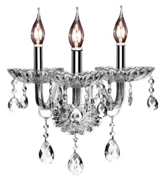 KINKIET 300759 KRYSZTAŁOWY 3-RAMIENNY