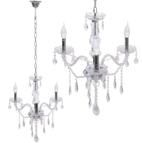 LAMPA 300752 KRYSZTAŁOWA 3-RAMIENNA
