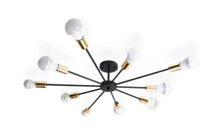 LAMPA APP503-10C BLACK/GOLD