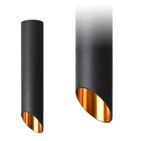 LAMPA APP572-1C BLACK/GOLD 30cm