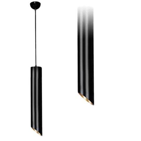 LAMPA APP573-1C BLACK/GOLD 20cm