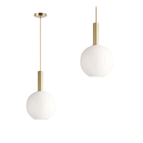 LAMPA APP666-1CP GOLD/WHITE