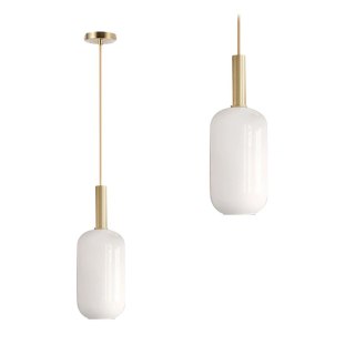 LAMPA APP667-1CP GOLD/WHITE