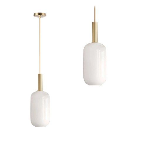 LAMPA APP667-1CP GOLD/WHITE