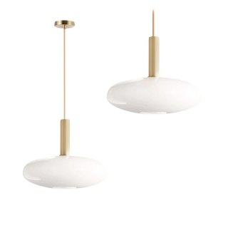 LAMPA APP668-1CP GOLD/WHITE