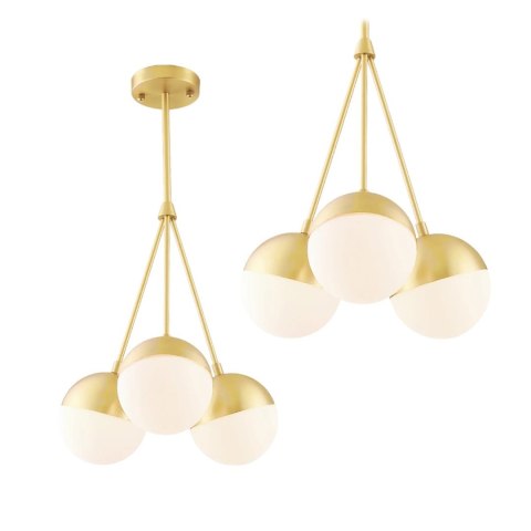 LAMPA APP688-3CP GOLD