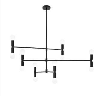 LAMPA APP691-6CP BLACK